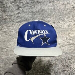 NEW Vintage Dallas Cowboys Snapback Hat NFL Embroidered Logo 90s Adjustable Cap